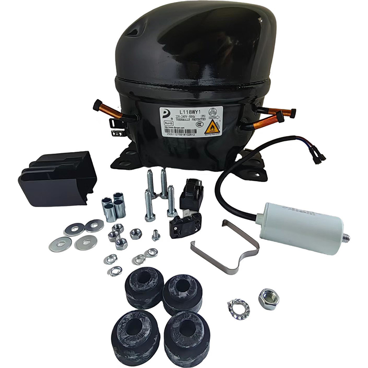 Compresseur de Réfrigération A145CY1 - R600a - 1/6 HP - 145W - 220V/240V